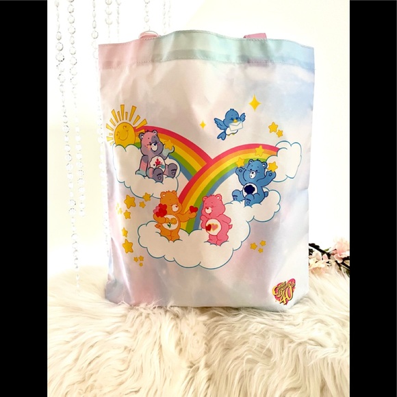 Care Bears Handbags - NWT Care Bears Tote Bag Exclusive 40th Anniversary